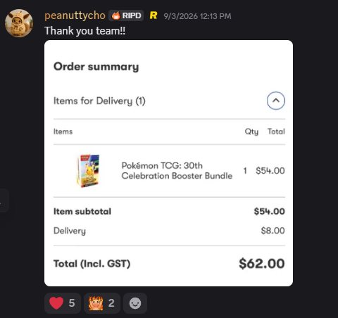 Real member success post from the Ripped Discord