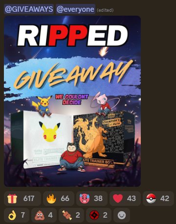 Ripped giveaway: Charizard ETB + Champion's Path ETB